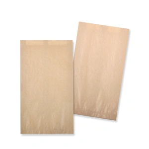 Flat bottom paper bags 17+(2х3)/30