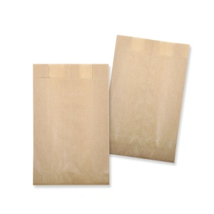 Flat bottom paper bags 17+(2х3)/26