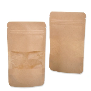 Stand Up Zipper Pouch 18х29+(2х4.5)