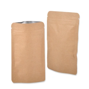 Stand Up Zipper Pouch 16х27+(2х4.5)
