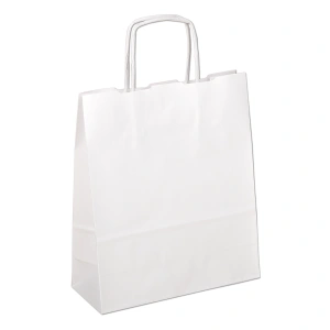 Paper bags with twisted handles 23+10/33