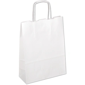 Paper bags with twisted handles 28+12/41