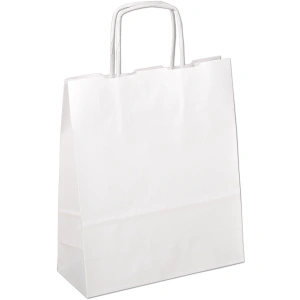 Paper bags with twisted handles 33+12/41